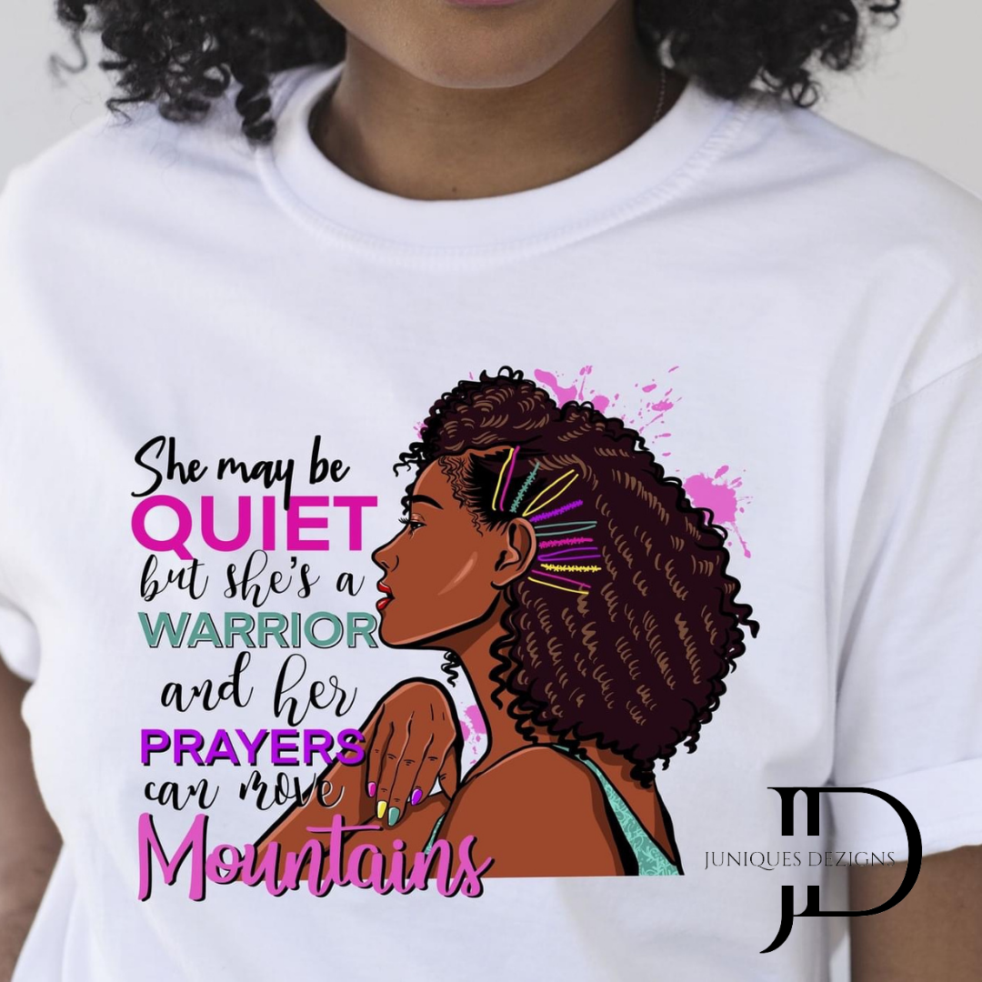 Her Prayers can Move Mountains T-Shirt