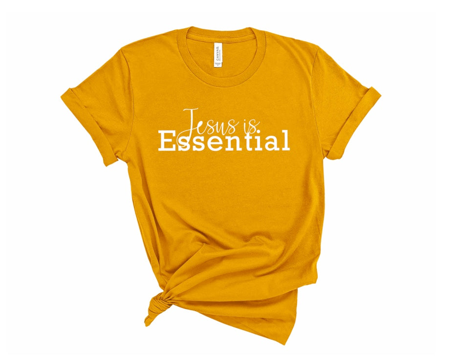 Jesus is Essential short sleeve T-shirt