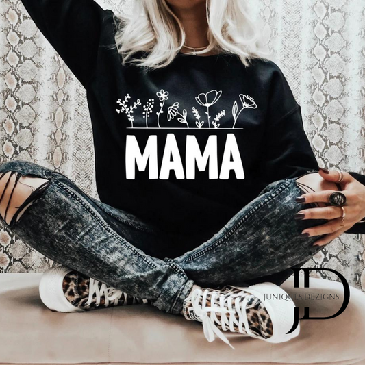 Mama (Flowers) T-Shirt