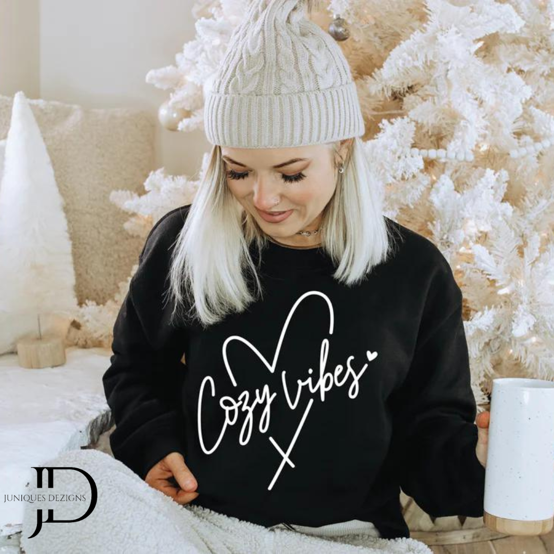 Cozy Vibes Crew Neck Sweatshirt