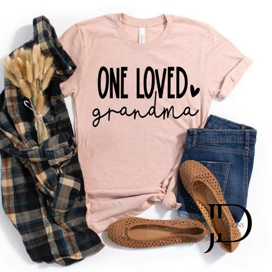 One Loved Grandma T-Shirt