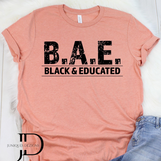 Black and Educated T-Shirt