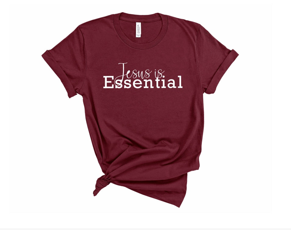 Jesus is Essential short sleeve T-shirt