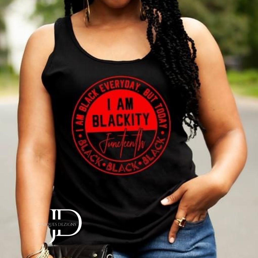 I Am Black Everyday T-Shirt