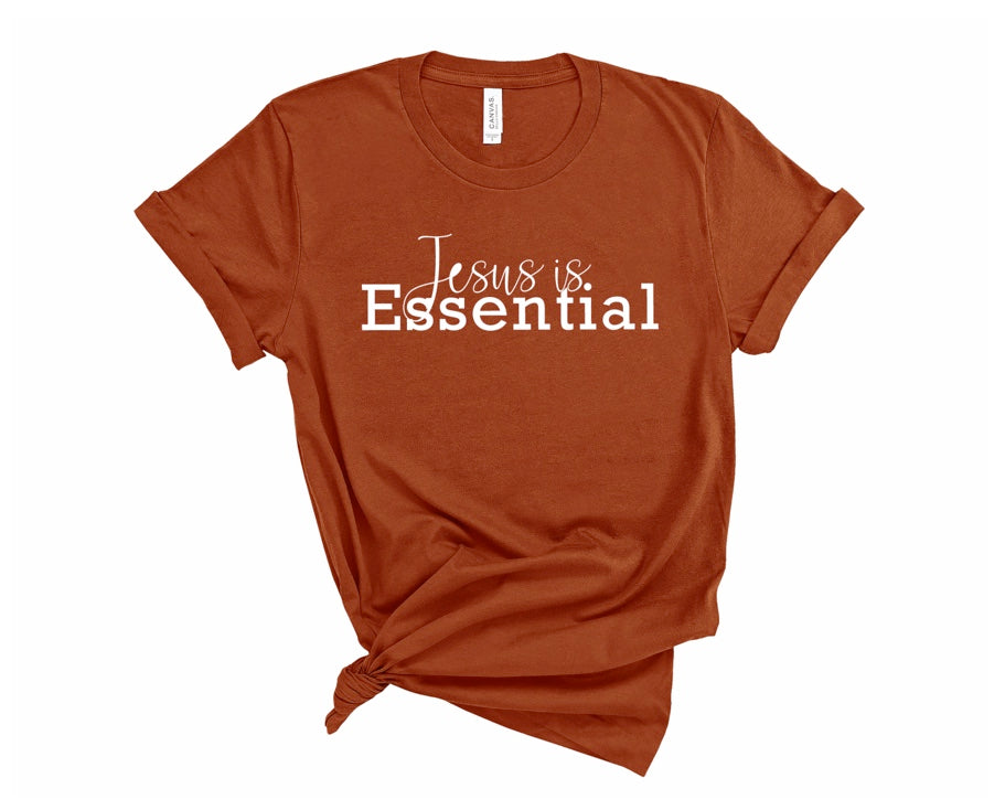 Jesus is Essential short sleeve T-shirt