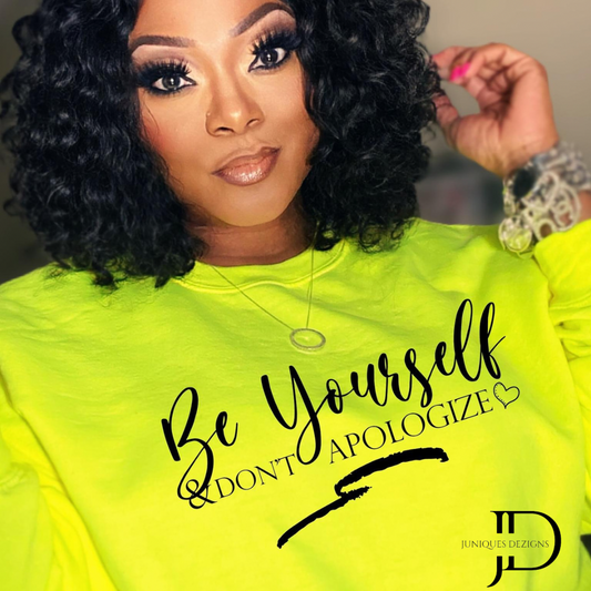 Be Yourself Crew Neck Sweatshirt