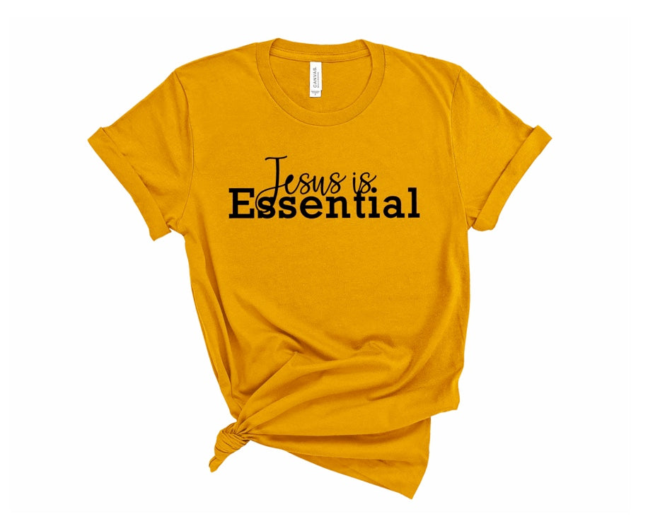 Jesus is Essential short sleeve T-shirt