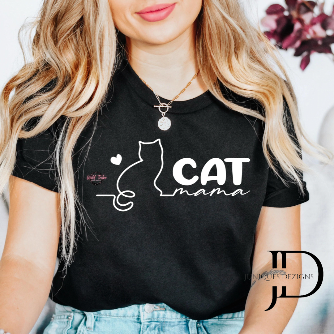 Cat Mom T-Shirt