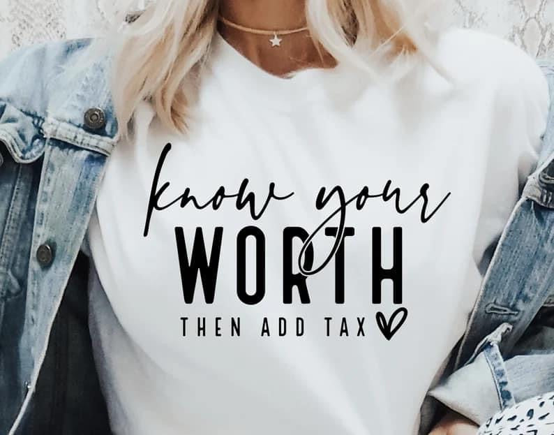 Know your Worth Crew Neck Sweatshirt