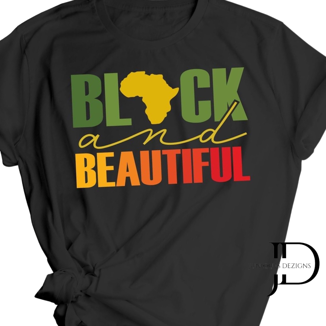 Black and Beautiful Crewneck Sweatshirt