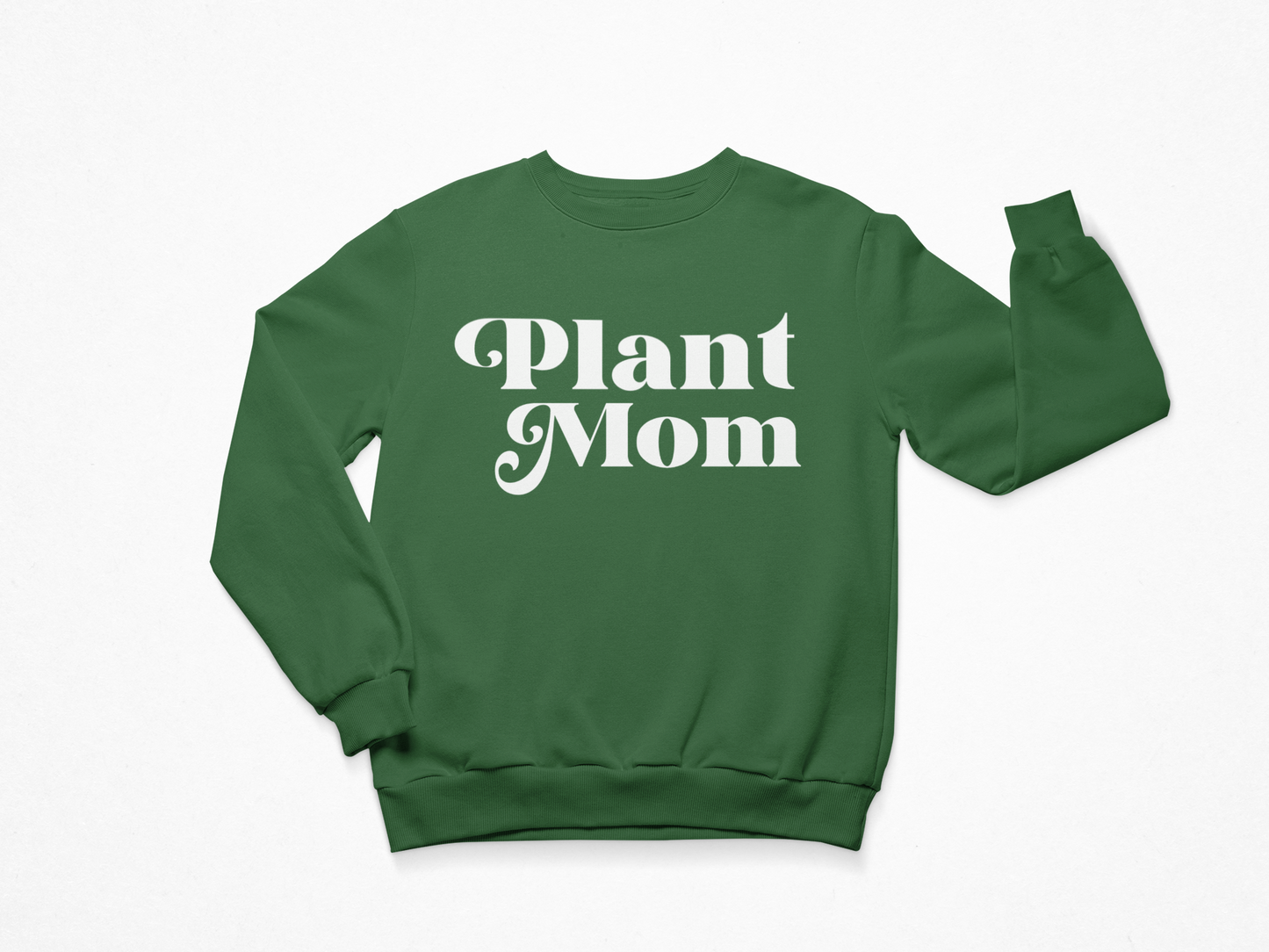 Plant Mom Crew Neck Sweatshirt