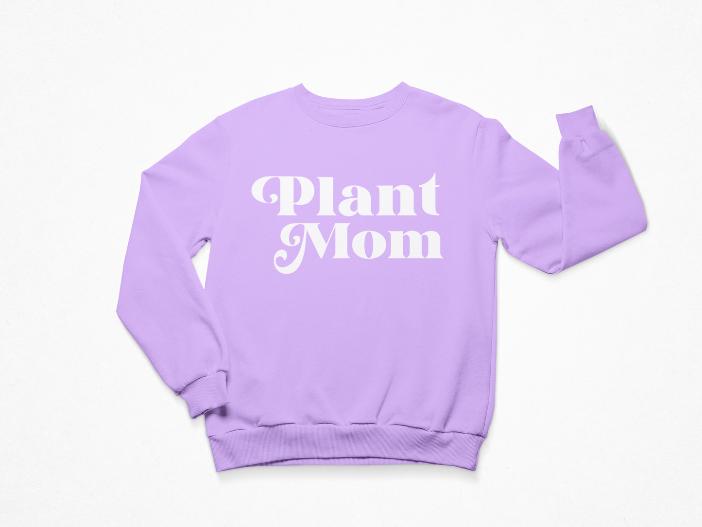 Plant Mom Crew Neck Sweatshirt