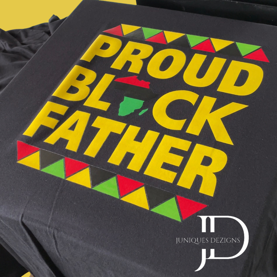 Proud Black Father T-Shirt