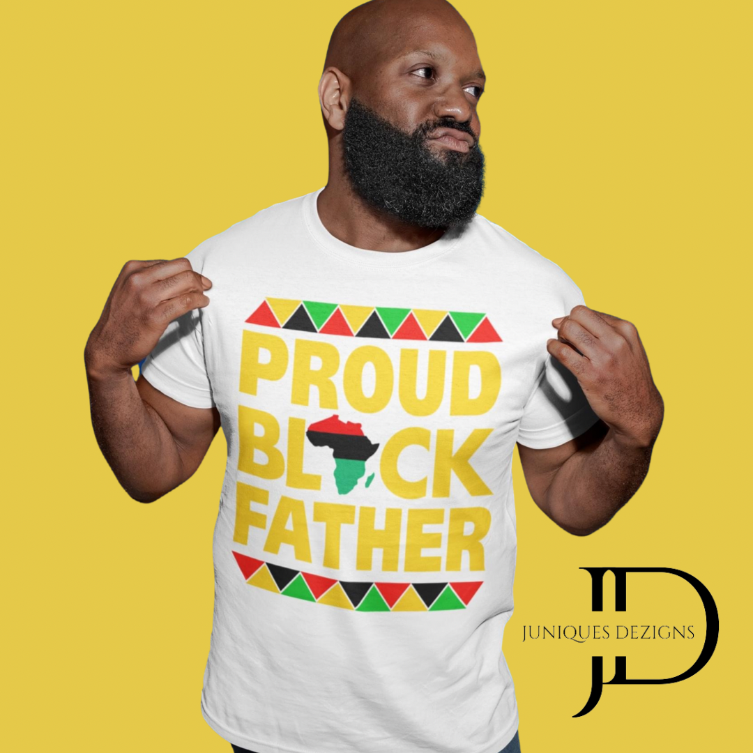 Proud Black Father T-Shirt